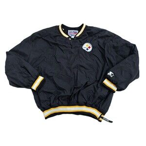 Pittsburgh Steelers Starter Proline Jacket Mens XL NFL Football Vintage 90s
